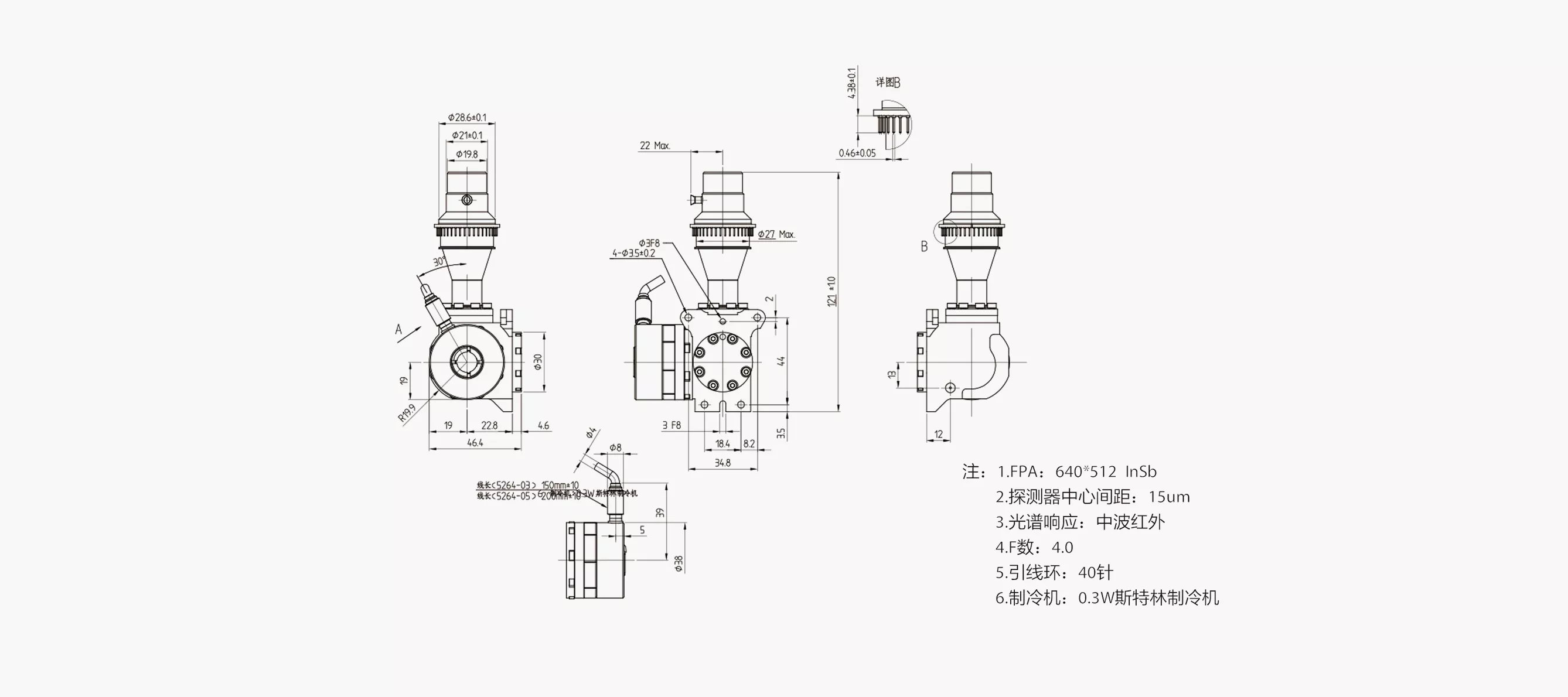 产品结构及尺寸